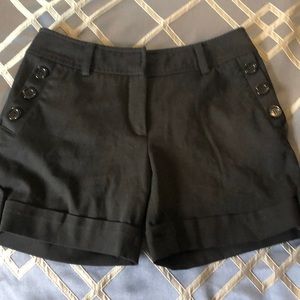 H&M size 6 black shorts